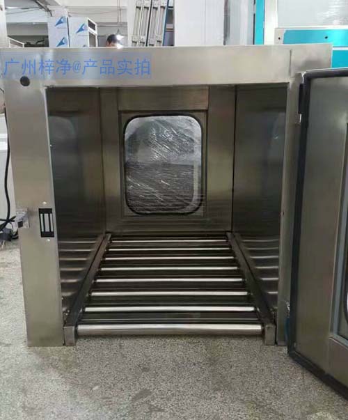 滾筒式傳遞窗吹淋傳遞物品的表面污染 滾筒式傳遞窗吹淋傳遞物品的表面污染