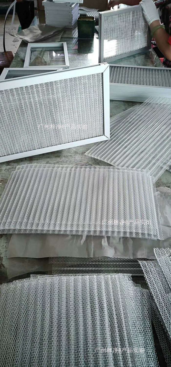 金屬網過濾器框架:鍍鋅鋼板、鋁合金或不銹鋼 金屬網過濾器框架:鍍鋅鋼板、鋁合金或不銹鋼