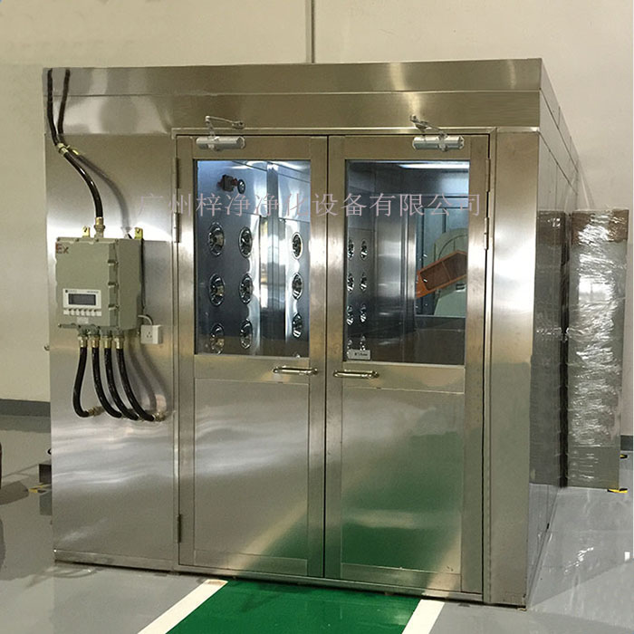 防爆風淋室電箱安裝(電箱可以按用戶要求位置安裝) 防爆風淋室電箱安裝(電箱可以按用戶要求位置安裝)