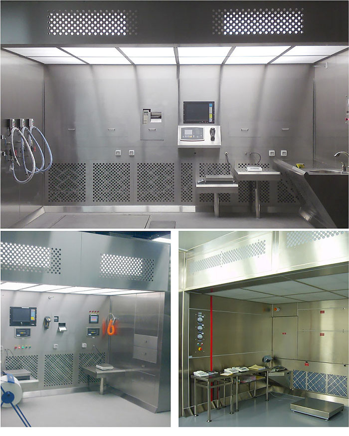 負壓稱稱量罩通過創(chuàng)造一個低氣壓的環(huán)境，防止生產(chǎn)過程中的粉塵、揮發(fā)物等有害物質(zhì)逸散到外界環(huán)境中，同時確保稱量結(jié)果的準確性。