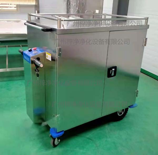 醫院醫療無菌物品回收車,下送車,密封車、電動運送車材質說明